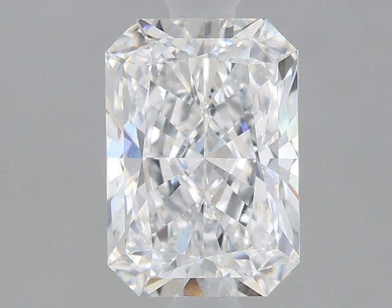 1.14 Carat Radiant Lab Diamond with  Cut Diamond in 14KT  view 1
