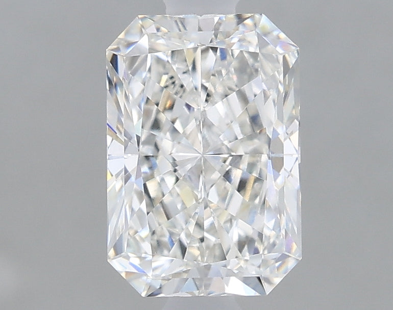 1.09 Carat Radiant Lab Diamond with  Cut Diamond in 14KT  view 1
