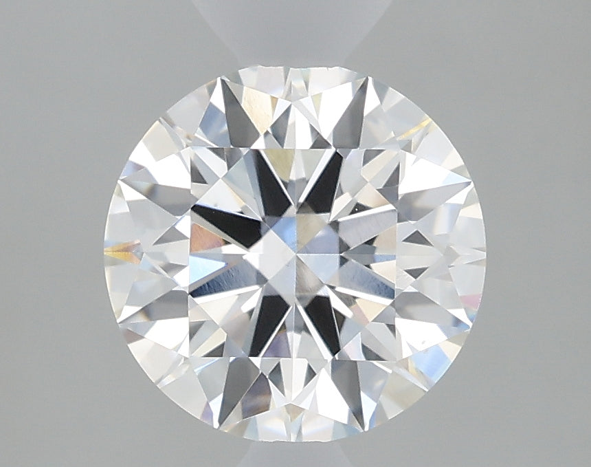 1.41 Carat Round Lab Diamond with  Cut Diamond in 14KT  view 1
