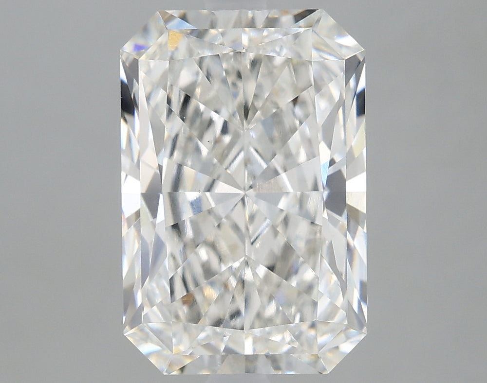 2.83 Carat Radiant Lab Diamond with  Cut Diamond in 14KT  view 1
