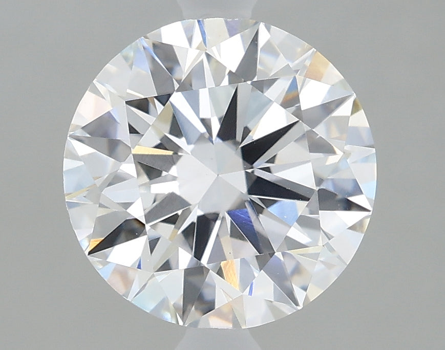 1.88 Carat Round Lab Diamond with  Cut Diamond in 14KT  view 1
