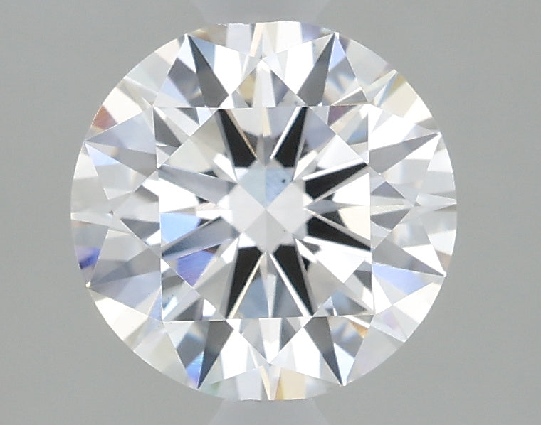 1.28 Carat Round Lab Diamond with  Cut Diamond in 14KT  view 1
