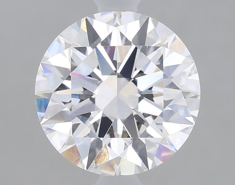 1.65 Carat Round Lab Diamond with  Cut Diamond in 14KT  view 1
