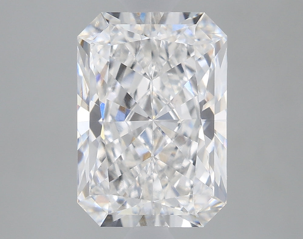 2.15 Carat Radiant Lab Diamond with  Cut Diamond in 14KT  view 1
