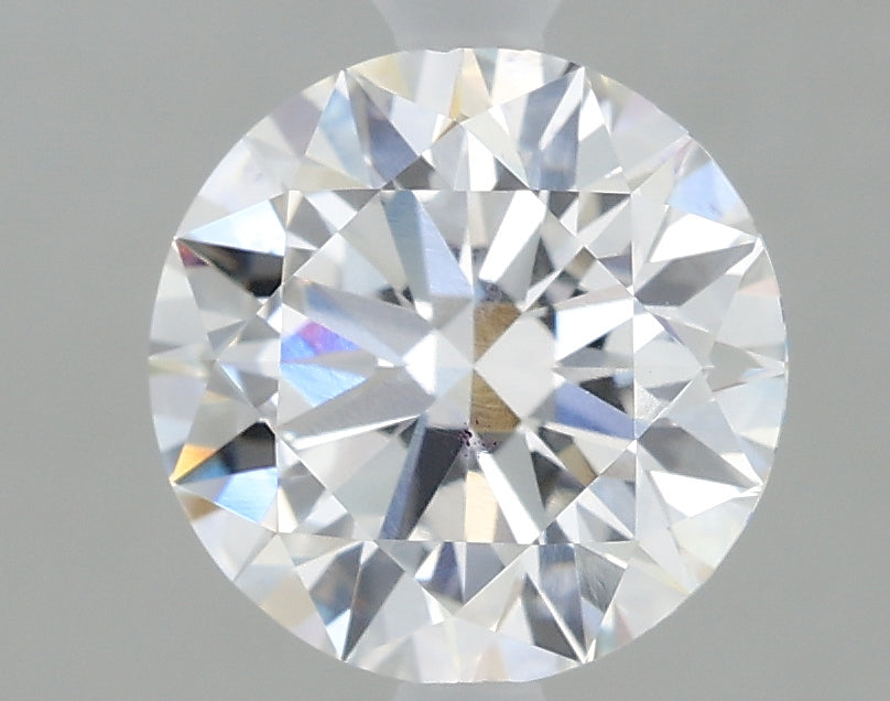 1.64 Carat Round Lab Diamond with  Cut Diamond in 14KT  view 1
