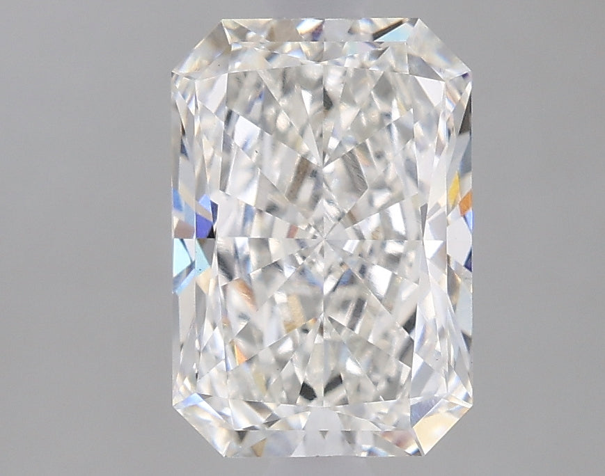 1.46 Carat Radiant Lab Diamond with  Cut Diamond in 14KT  view 1
