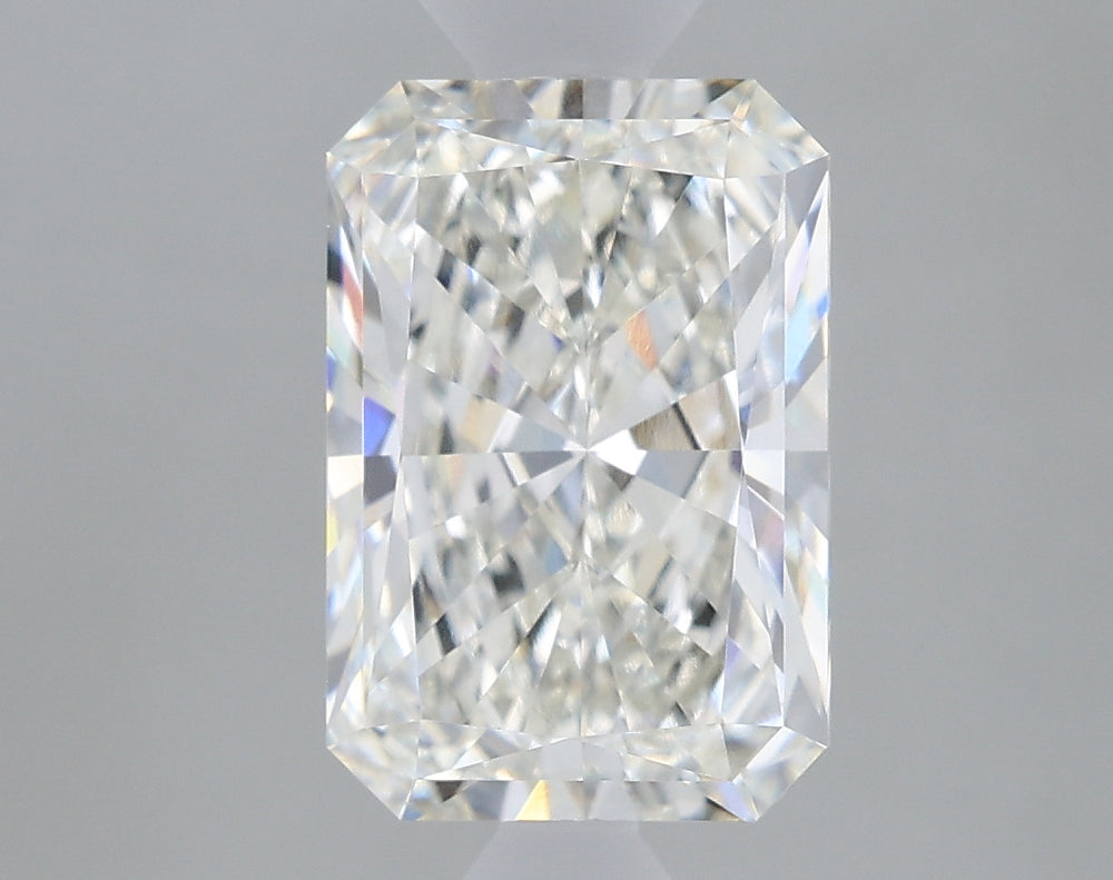 1.96 Carat Radiant Lab Diamond with  Cut Diamond in 14KT  view 1
