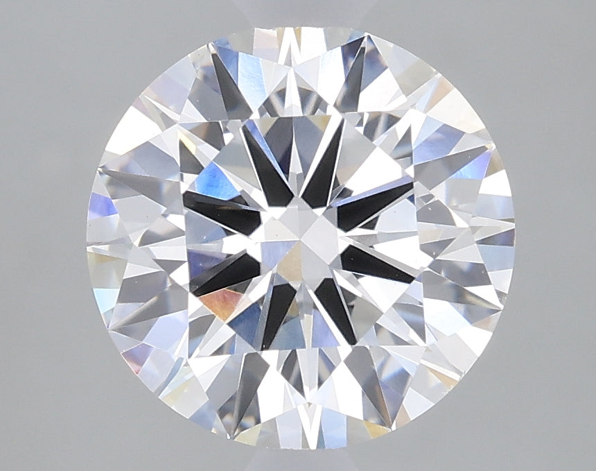 1.86 Carat Round Lab Diamond with  Cut Diamond in 14KT  view 1
