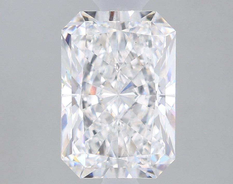 1.69 Carat Radiant Lab Diamond with  Cut Diamond in 14KT  view 1

