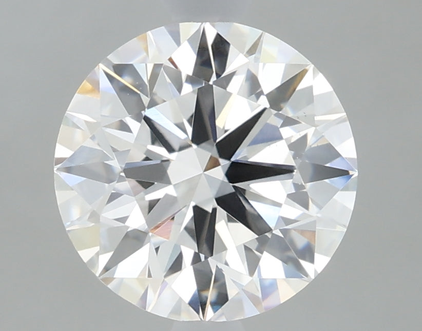 1.64 Carat Round Lab Diamond with  Cut Diamond in 14KT  view 1

