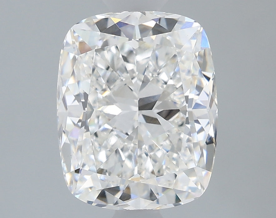 1.9 Carat Cushion Lab Diamond with  Cut Diamond in 14KT  view 1
