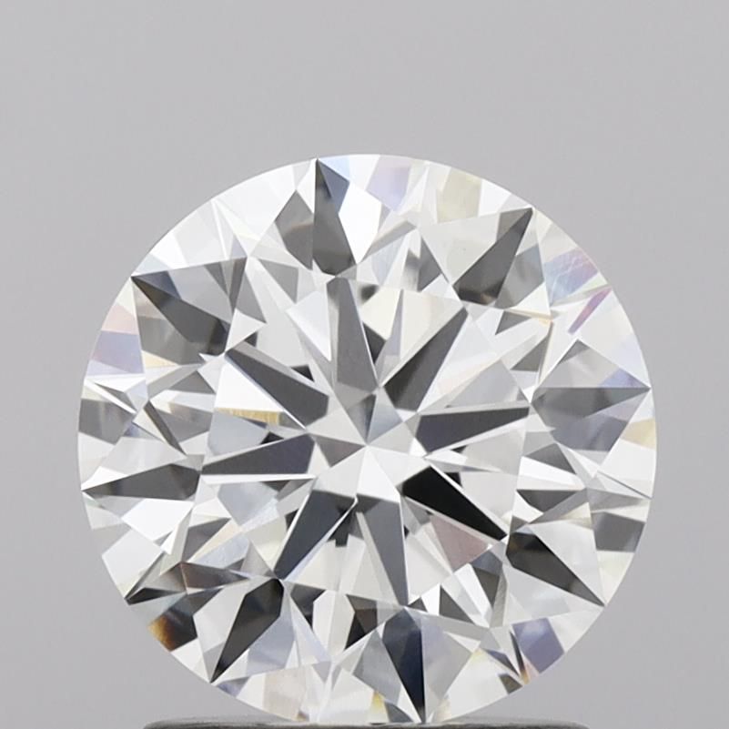 2.15 Carat Round Lab Diamond with  Cut Diamond in 14KT  view 1
