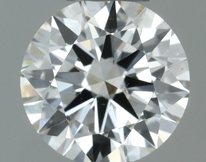 0.3 Carat Round Natural Diamond with  Cut Diamond in 14KT  view 1
