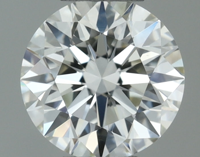 0.32 Carat Round Natural Diamond with  Cut Diamond in 14KT  view 1
