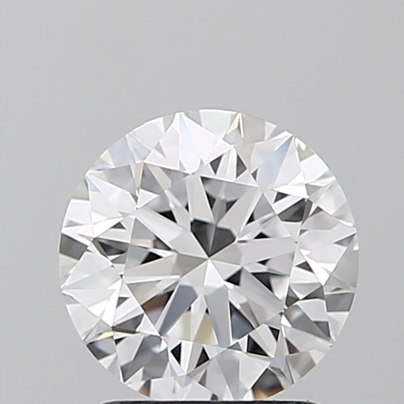 1.61 Carat Round Lab Diamond with  Cut Diamond in 14KT  view 1
