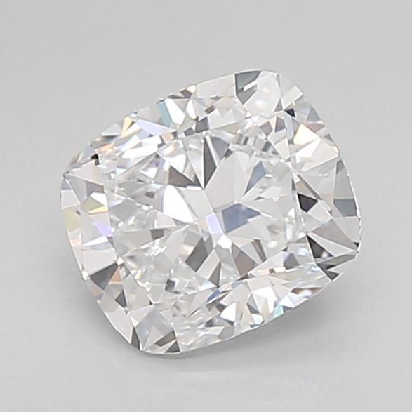 1.75 Carat Cushion Lab Diamond with  Cut Diamond in 14KT  view 1
