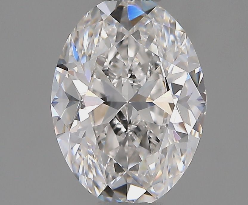 1.2 Carat Oval Natural Diamond with  Cut Diamond in 14KT  view 1
