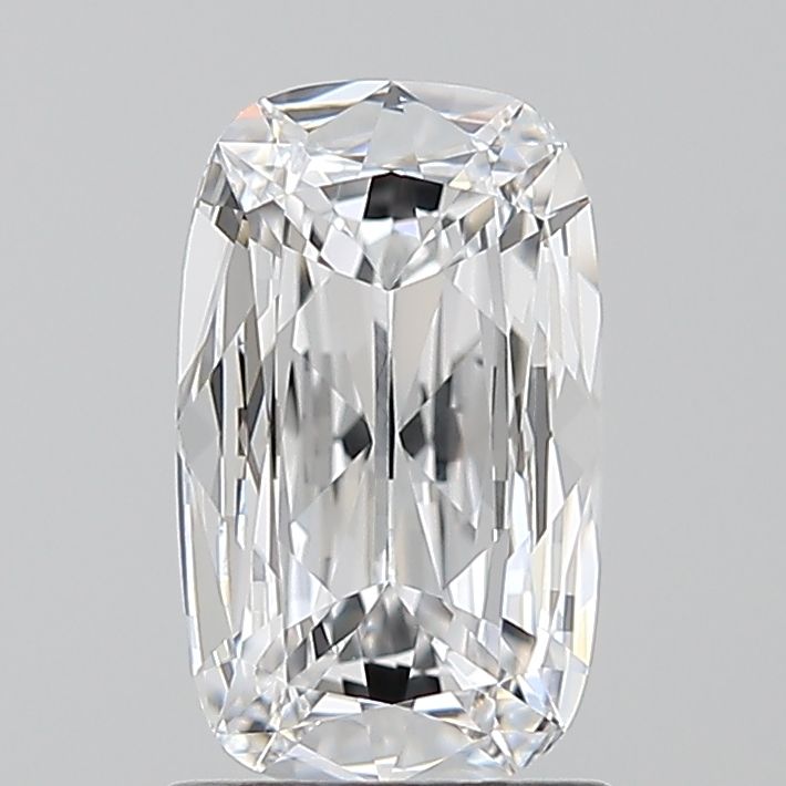 1.01 Carat CUSHION Natural Diamond with  Cut Diamond in 14KT  view 1
