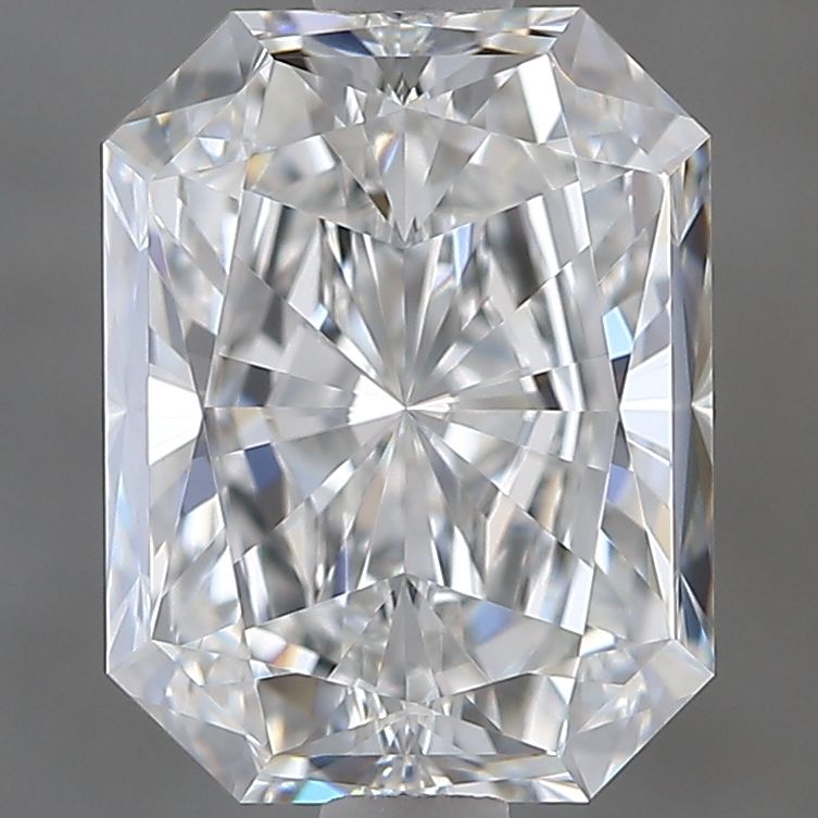 2.01 Carat Radiant Natural Diamond with  Cut Diamond in 14KT  view 1

