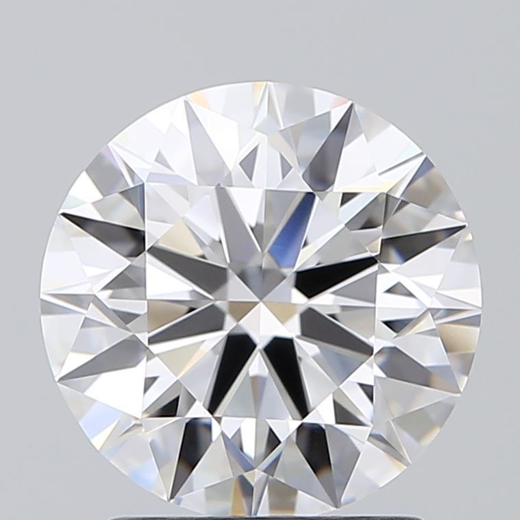 1.8 Carat Round Natural Diamond with  Cut Diamond in 14KT  view 1
