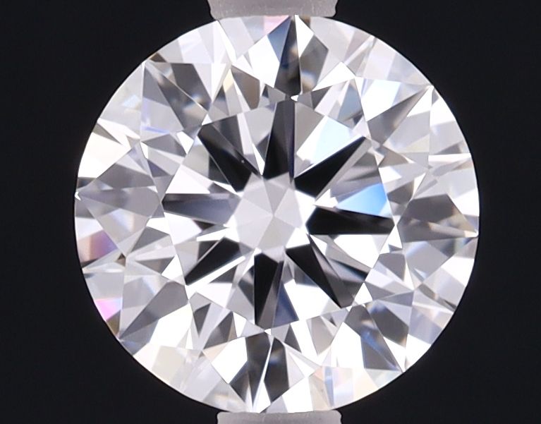 1.51 Carat Round Lab Diamond & 1.51 Carat Round Lab Diamond with  Cut Diamond in 14KT  view 1
