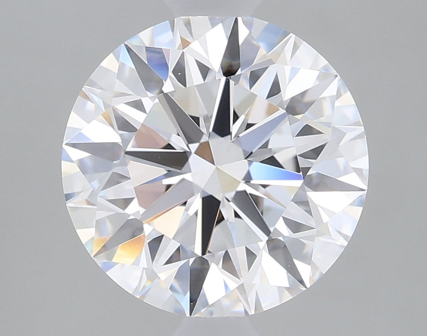 1.84 Carat Round Lab Diamond with  Cut Diamond in 14KT  view 1

