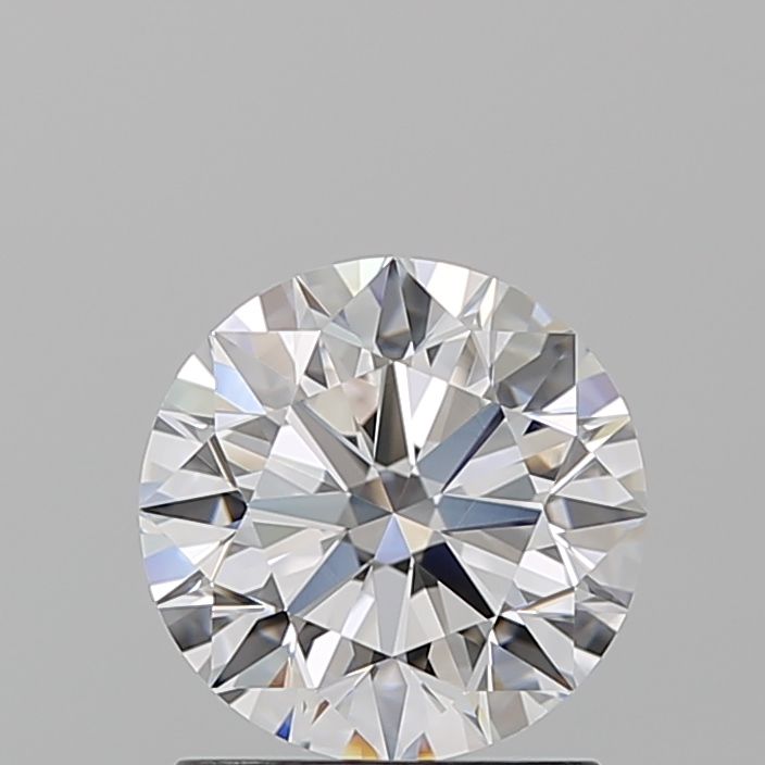 1.41 Carat Round Natural Diamond with  Cut Diamond in 14KT  view 1
