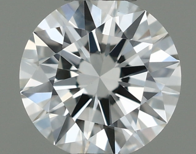 0.3 Carat Round Natural Diamond with  Cut Diamond in 14KT  view 1

