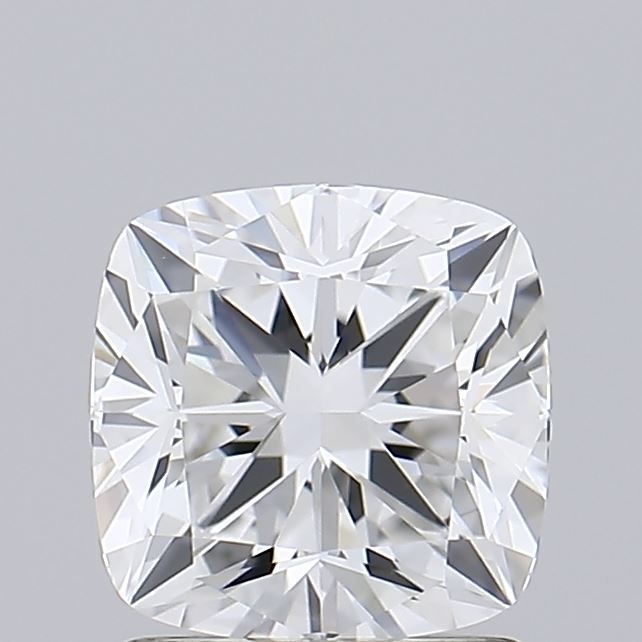 1.52 Carat Cushion Lab Diamond with  Cut Diamond in 14KT  view 1
