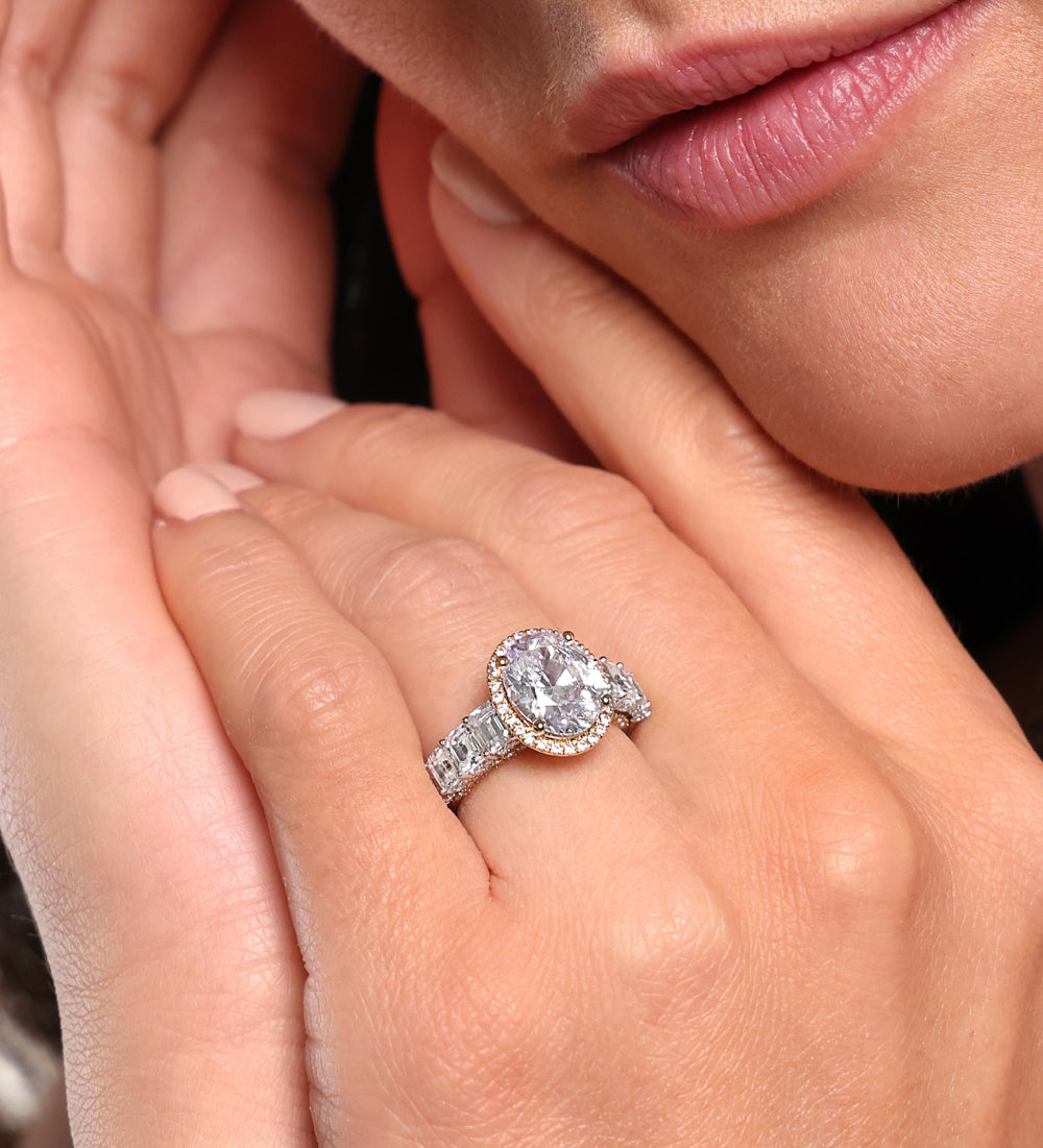 Model Wearing The Plaza Ring view