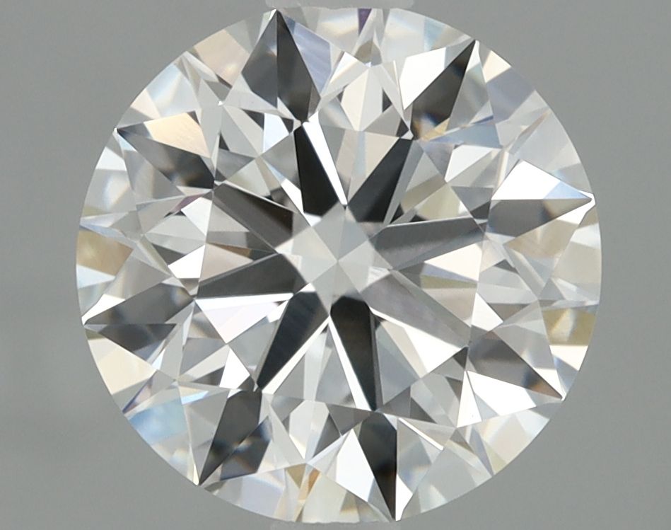 1.76 Carat Round Lab Diamond with  Cut Diamond in 14KT  view 1

