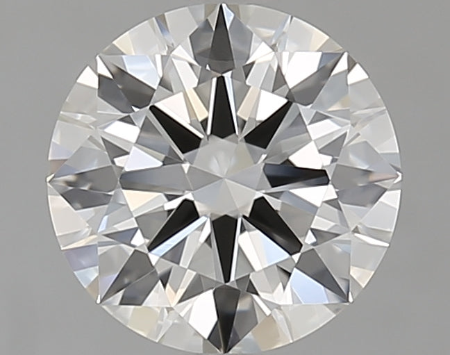 1.51 Carat Round Natural Diamond with  Cut Diamond in 14KT  view 1
