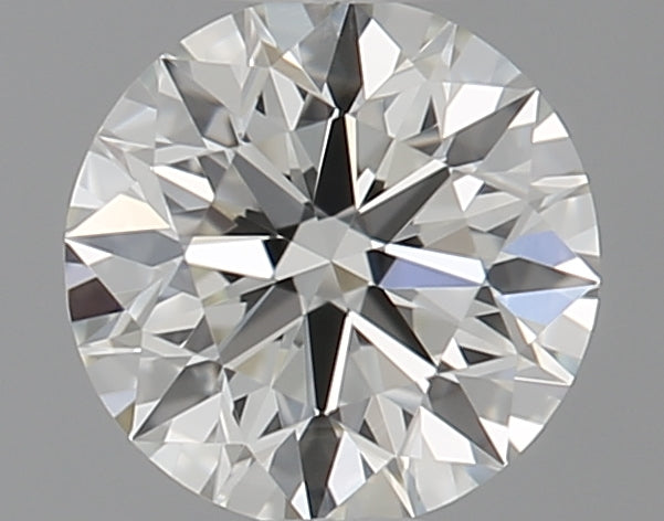0.31 Carat Round Natural Diamond with  Cut Diamond in 14KT  view 1
