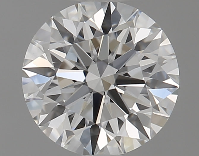 0.62 Carat Round Natural Diamond with  Cut Diamond in 14KT  view 1
