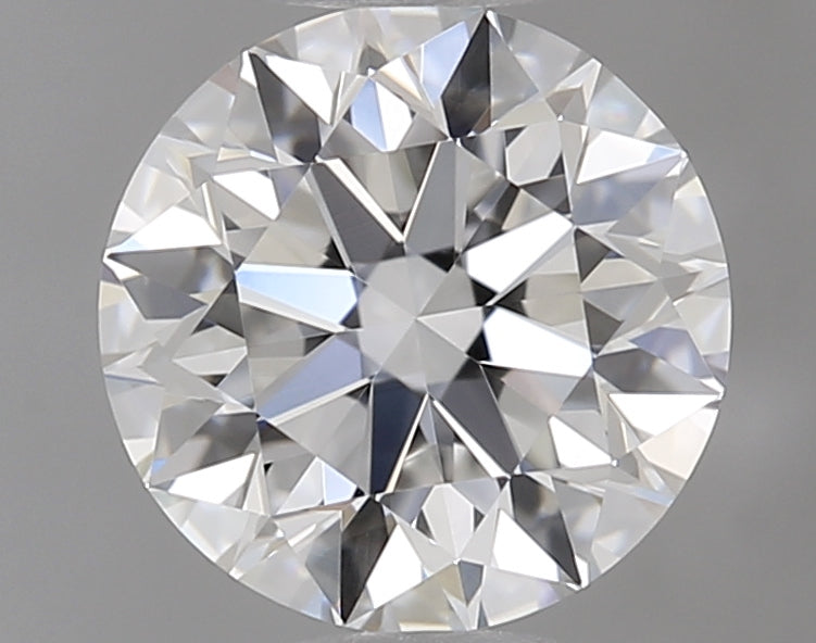 0.75 Carat Round Natural Diamond with  Cut Diamond in 14KT  view 1
