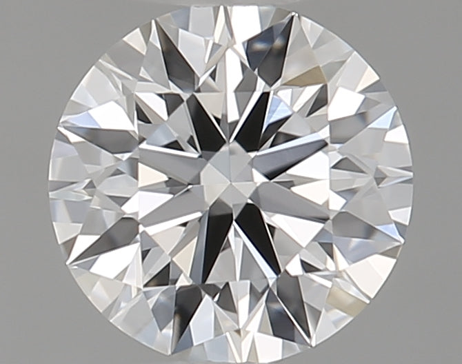 0.45 Carat Round Natural Diamond with  Cut Diamond in 14KT  view 1
