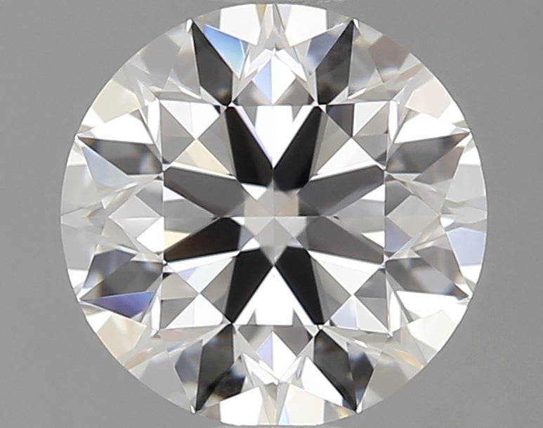 0.9 Carat Round Natural Diamond with  Cut Diamond in 14KT  view 1
