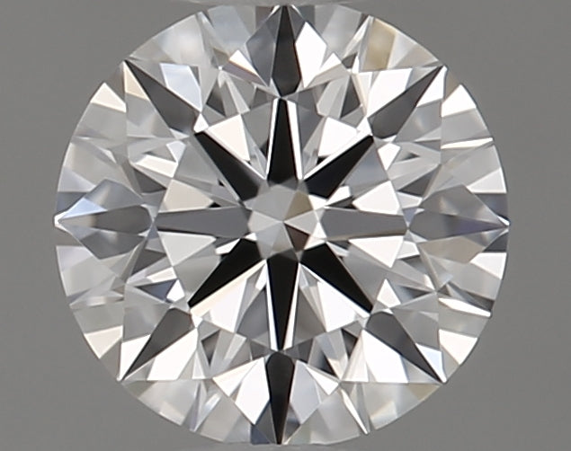 0.35 Carat Round Natural Diamond with  Cut Diamond in 14KT  view 1
