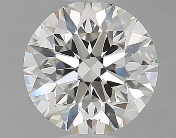 0.9 Carat Round Natural Diamond with  Cut Diamond in 14KT  view 1
