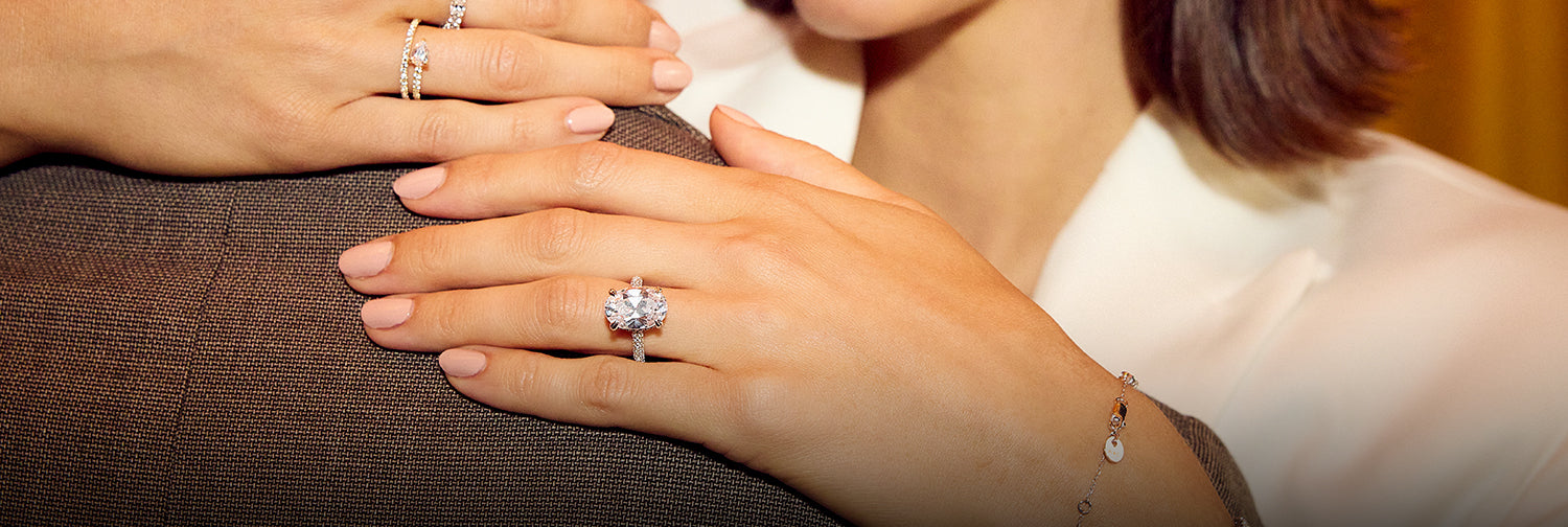 4 Carat Lab Grown Diamonds Desktop Banner