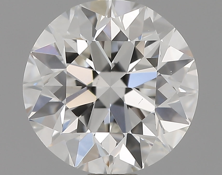 1.0 Carat Round Natural Diamond with  Cut Diamond in 14KT  view 1
