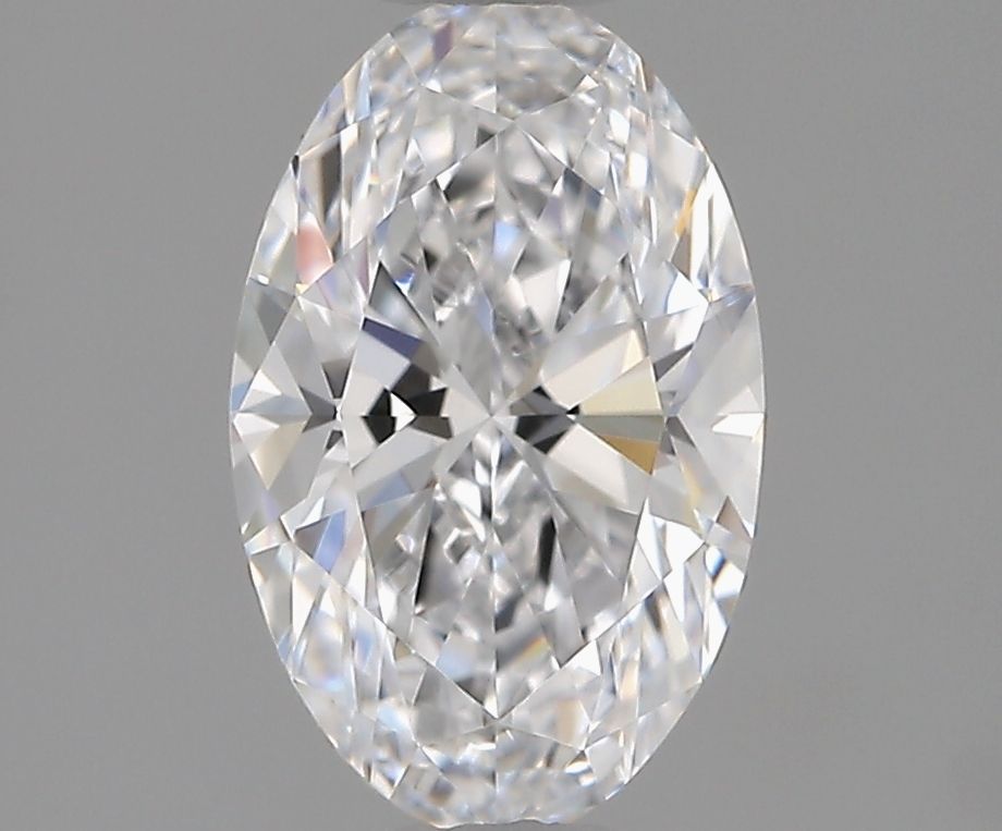 1.0 Carat Oval Natural Diamond with  Cut Diamond in 14KT  view 1
