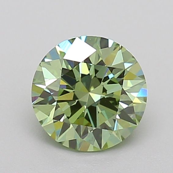 1.18 Carat Round Lab Diamond with  Cut Diamond in 14KT  view 1
