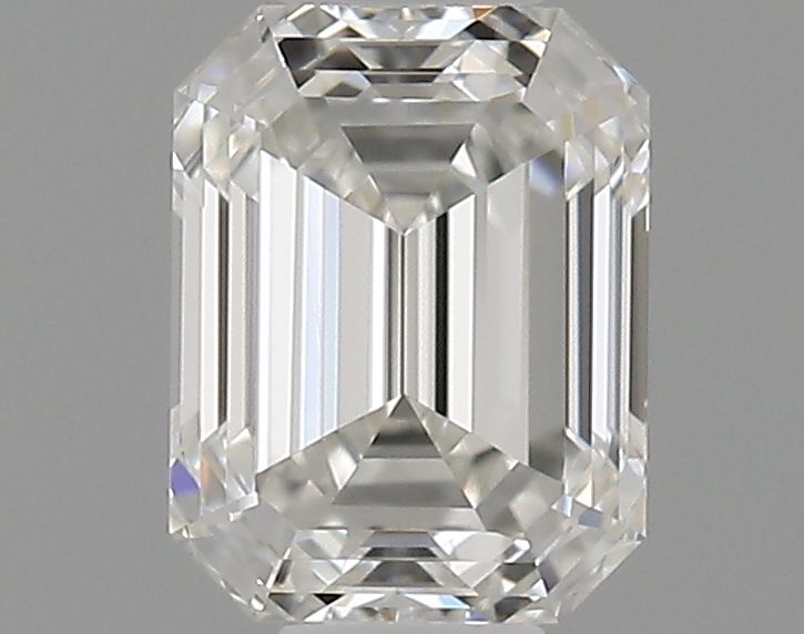 0.4 Carat Emerald Natural Diamond with  Cut Diamond in 14KT  view 1
