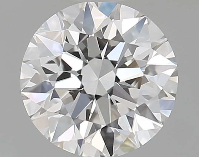 0.8 Carat Round Natural Diamond with  Cut Diamond in 14KT  view 1
