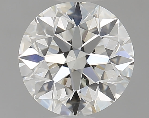0.9 Carat Round Natural Diamond with  Cut Diamond in 14KT  view 1
