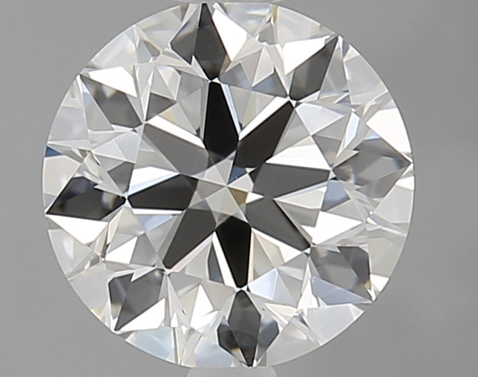 1.6 Carat Round Natural Diamond with  Cut Diamond in 14KT  view 1
