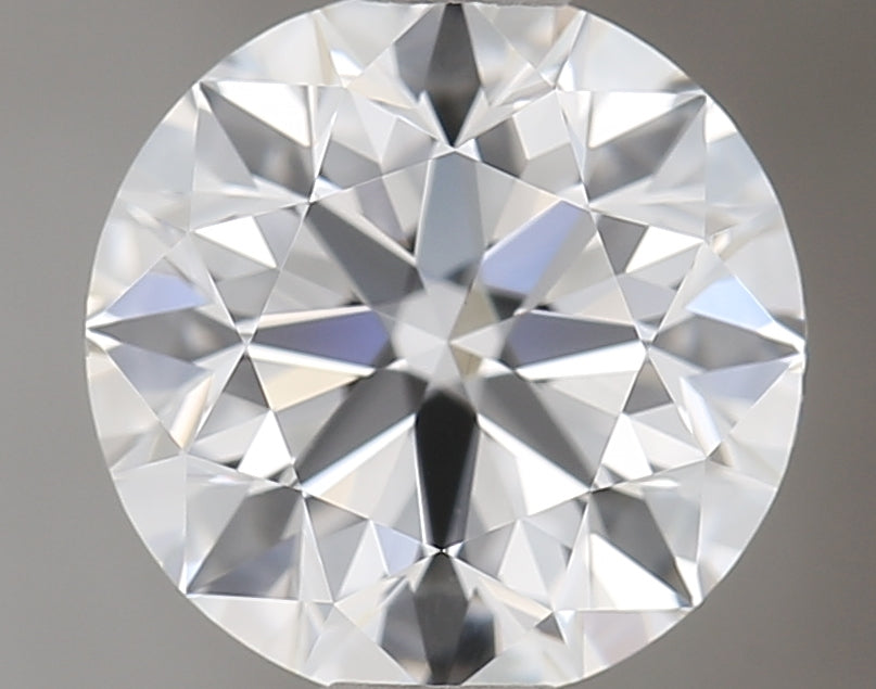 0.9 Carat Round Natural Diamond with  Cut Diamond in 14KT  view 1
