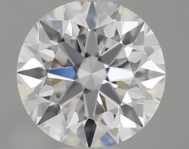 0.8 Carat Round Natural Diamond with  Cut Diamond in 14KT  view 1
