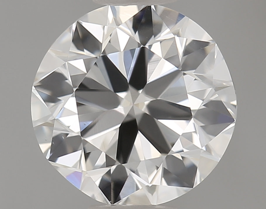1.0 Carat Round Natural Diamond with  Cut Diamond in 14KT  view 1
